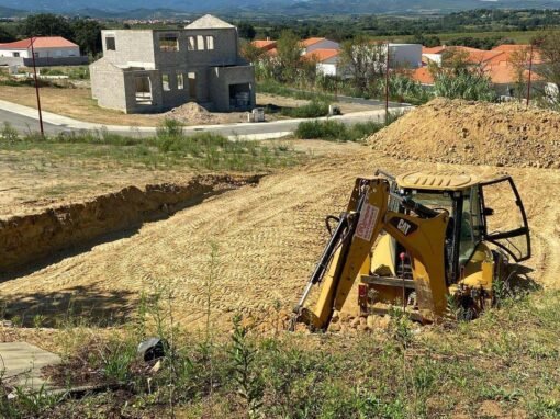 Terrassement pleine masse pour villa à Passa