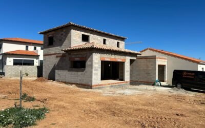Construction d’une villa R+1 à Thuir (66)